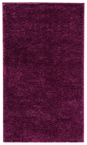 Safavieh August Luxurious Shag Area Rug - Sumptuous Softness & Modern Elegance For Your Cozy Living Space Purple 65% Polypropylene + 35% Jute Aug900w-214