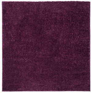 Safavieh August Luxurious Shag Area Rug - Sumptuous Softness & Modern Elegance For Your Cozy Living Space Purple 65% Polypropylene + 35% Jute Aug900w-214
