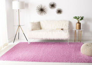 Safavieh August Shag Area Rug - Luxurious 10' X 10' Soft Comfort For Elegant Home Aesthetics And Style Pink 65% Polypropylene + 35% Jute Aug900x-4sq
