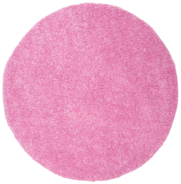 Safavieh August Shag Area Rug - Luxurious 10' X 10' Soft Comfort For Elegant Home Aesthetics And Style Pink 65% Polypropylene + 35% Jute Aug900x-4sq