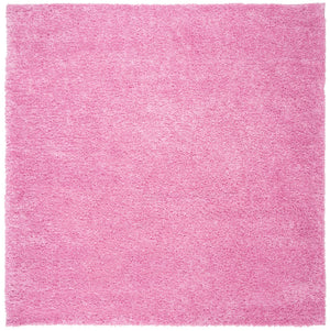 Safavieh August Shag Area Rug - Luxurious 10' X 10' Soft Comfort For Elegant Home Aesthetics And Style Pink 65% Polypropylene + 35% Jute Aug900x-4sq