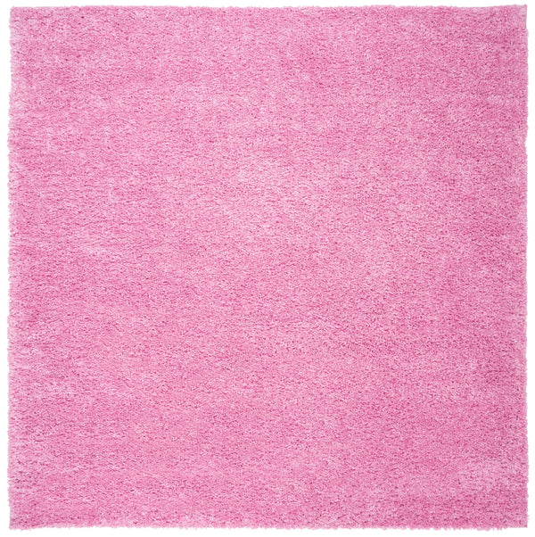 Safavieh August Shag Area Rug - Luxurious 10' X 10' Soft Comfort For Elegant Home Aesthetics And Style Pink 65% Polypropylene + 35% Jute Aug900x-4sq