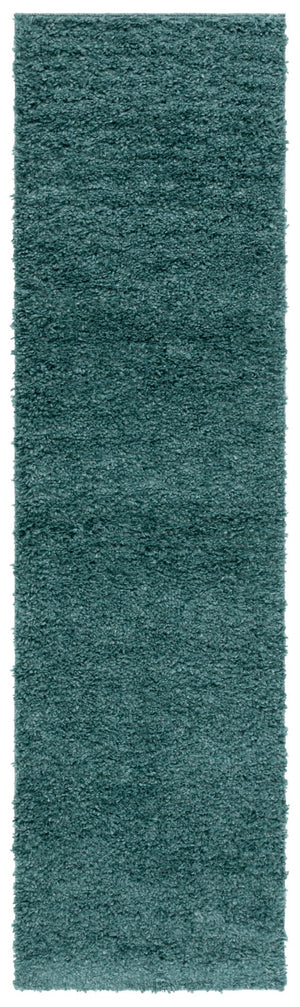 Safavieh August Shag 900 Power Loomed Shag & Flokati Rug Green 9' x 12'