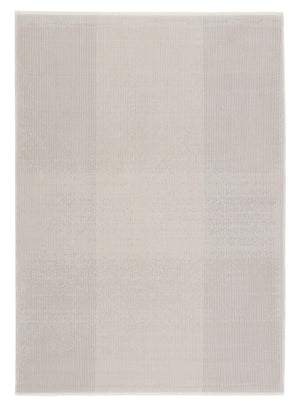 Jaipur Living Jaipur Living Xavi Ticking Stripe Viscose Blend Rug with High Low Carved Pile Texture 5' X 7'6" RUG151017