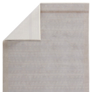 Jaipur Living Jaipur Living Linus Tribal Taupe Viscose Blend Rug with Carved High-low Pile Texture Taupe 5'X7'6" RUG151033