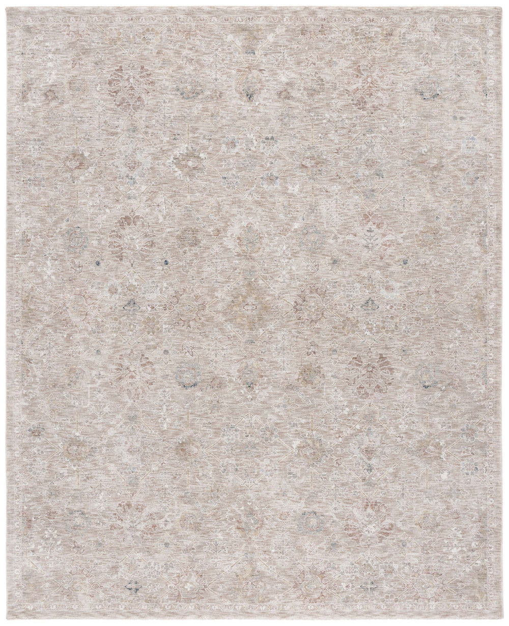 Safavieh Autumn Area Rug - Timeless Elegance For Your Home, Transitional Design With Floral Motifs And Durability Grey ,Rust Blue Polyester Pile Aut506f-8