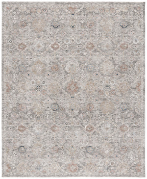 Safavieh Autumn Area Rug - Timeless Elegance For Your Home, Transitional Design With Floral Motifs And Durability Grey ,Rust Blue Polyester Pile Aut506f-8