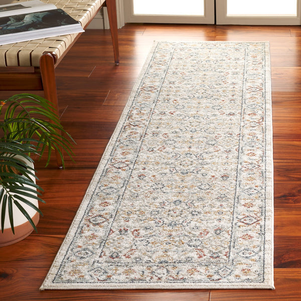 Safavieh Avalon Area Rug - Elegant Ivory And Light Blue Design With Softness, Durability, And Eco-friendly Quality Ivory ,Light Blue Polyester Ava210a-28