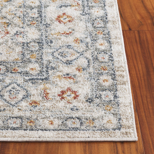 Safavieh Avalon Area Rug - Elegant Ivory And Light Blue Design With Softness, Durability, And Eco-friendly Quality Ivory ,Light Blue Polyester Ava210a-28