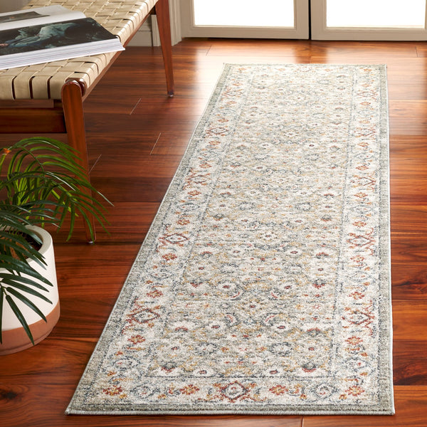 Safavieh Avalon Area Rug - Elegant Ivory And Light Blue Design With Softness, Durability, And Eco-friendly Quality Grey ,Light Blue Polyester Ava210f-9