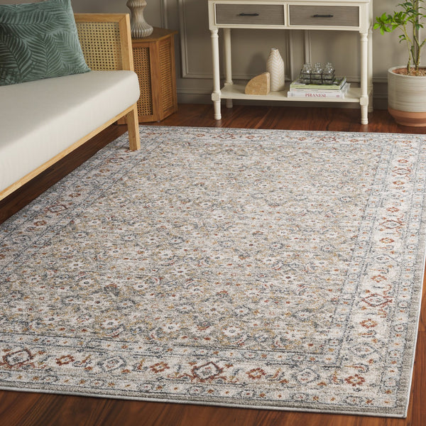 Safavieh Avalon Area Rug - Elegant Ivory And Light Blue Design With Softness, Durability, And Eco-friendly Quality Grey ,Light Blue Polyester Ava210f-9