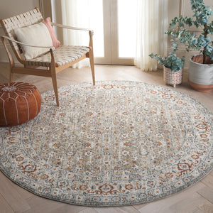 Safavieh Avalon Area Rug - Elegant Ivory And Light Blue Design With Softness, Durability, And Eco-friendly Quality Grey ,Light Blue Polyester Ava210f-9