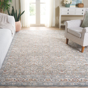 Safavieh Avalon Area Rug - Elegant Ivory And Light Blue Design With Softness, Durability, And Eco-friendly Quality Grey ,Light Blue Polyester Ava210f-9