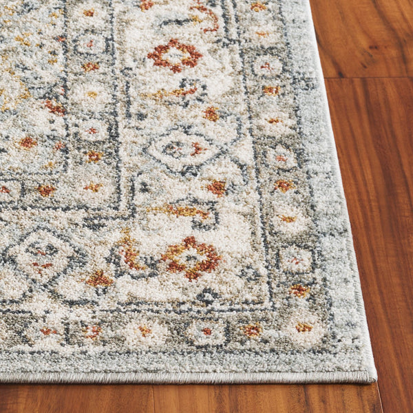 Safavieh Avalon Area Rug - Elegant Ivory And Light Blue Design With Softness, Durability, And Eco-friendly Quality Light Blue ,Ivory Polyester Ava210k-4