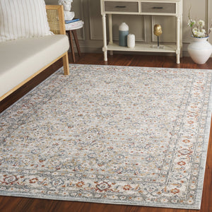 Safavieh Avalon Area Rug - Elegant Ivory And Light Blue Design With Softness, Durability, And Eco-friendly Quality Light Blue ,Ivory Polyester Ava210k-4
