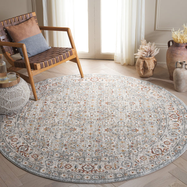 Safavieh Avalon Area Rug - Elegant Ivory And Light Blue Design With Softness, Durability, And Eco-friendly Quality Light Blue ,Ivory Polyester Ava210k-4