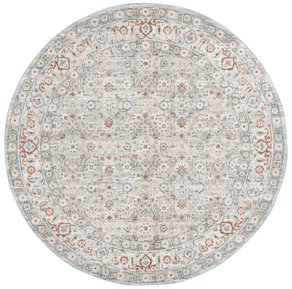 Safavieh Avalon Area Rug - Elegant Ivory And Light Blue Design With Softness, Durability, And Eco-friendly Quality Light Blue ,Ivory Polyester Ava210k-4