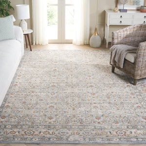 Safavieh Avalon Area Rug - Elegant Ivory And Light Blue Design With Softness, Durability, And Eco-friendly Quality Light Blue ,Ivory Polyester Ava210k-4