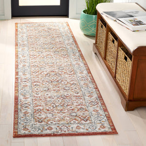 Safavieh Avalon Area Rug - Elegant Ivory And Light Blue Design With Softness, Durability, And Eco-friendly Quality Rust ,Grey Polyester Ava210p-7r