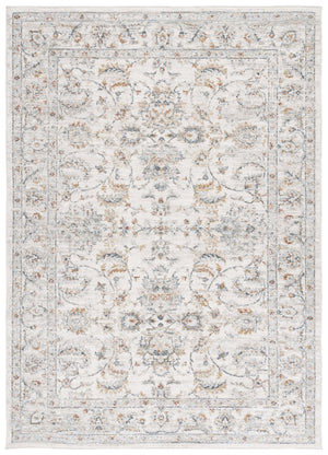 Safavieh Avalon Elegant Rectangle Area Rug With Timeless Floral Design In Ivory And Light Blue Hues Ivory ,Light Blue Polyester Ava220a-9