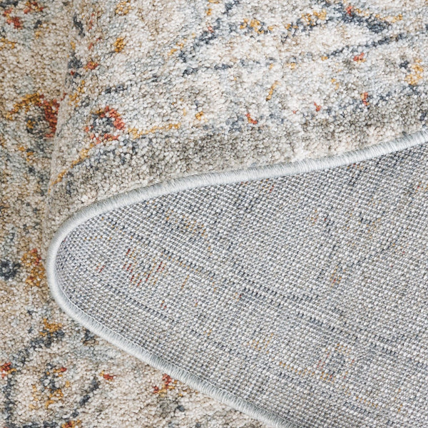 Safavieh Avalon Elegant Rectangle Area Rug With Timeless Floral Design In Ivory And Light Blue Hues Grey ,Light Blue Polyester Ava220f-5