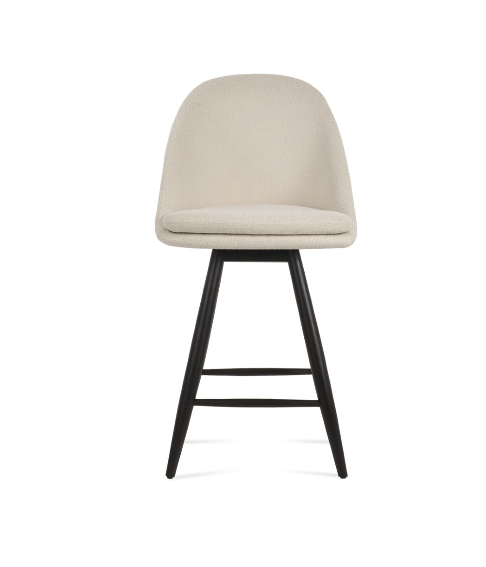 Soho Concept Avanos Baba Barstools & Counterstools – Luxurious Upholstery, Swivel Mechanism, 10-year Guarantee! White  Soho-concept-dining-chair-10530