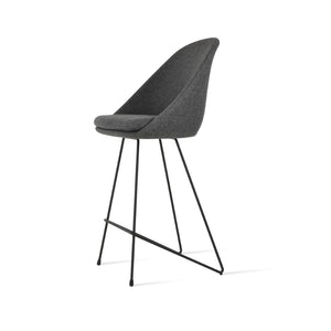 Soho Concept Avanos Cat Barstools & Counterstools - Durable Camira Wool, Modern Design, 10-year Guarantee, 300 Lb Capacity Black,Dark Grey  Soho-concept-dining-chair-10535