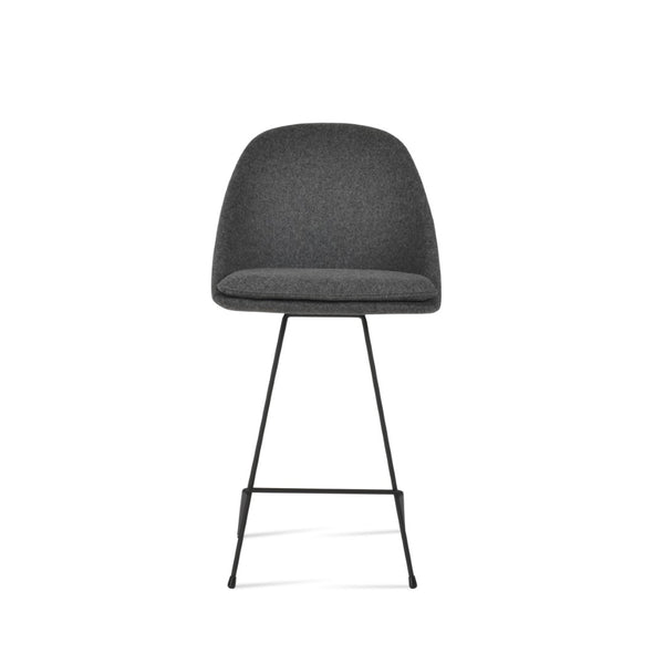 Soho Concept Avanos Cat Barstools & Counterstools - Durable Camira Wool, Modern Design, 10-year Guarantee, 300 Lb Capacity Black,Dark Grey  Soho-concept-dining-chair-07448