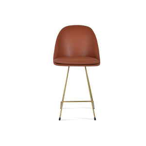 Soho Concept Avanos Cat Barstools & Counterstools - Stylish Leatherette, Soft Brass Finish, 2-year Guarantee! Brass  Soho-concept-dining-chair-07449
