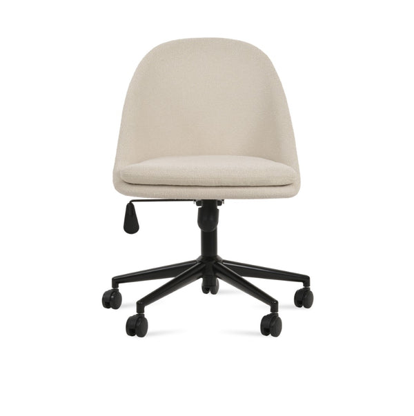 Soho Concept Avanos Office Chair - Luxury Upholstery Options, 10-year Guarantee, Adjustable Heights, 350 Lbs Capacity Black,White  Soho-concept-dining-chair-12665