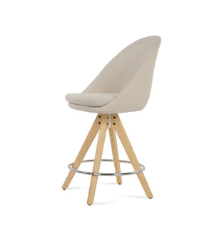 Soho Concept Avanos Swivel Barstools & Counterstools - Premium Upholstery, Solid Wood, 10-year Guarantee, Stylish Comfort Natural,Ash,White  Soho-concept-dining-chair-10560