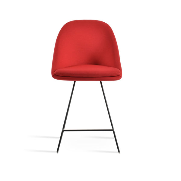 Soho Concept Avanos Wire Barstools & Counterstools - Luxurious Fabric Options With 10-year Guarantee & Style! Black,Red  Soho-concept-dining-chair-10571