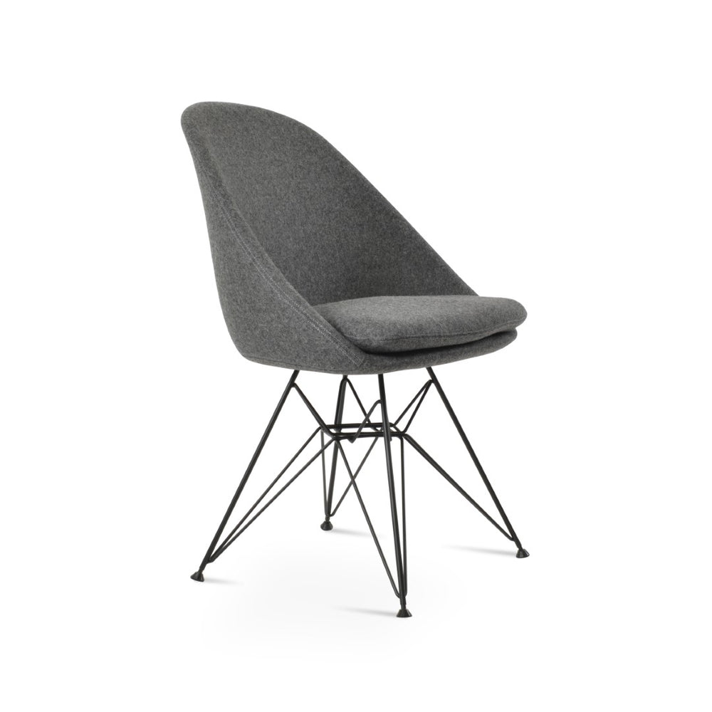 Soho Concept Avanos Mw Dining Chair In Camira Blazer Wool - Elegant, Durable, Memory Swivel, 10-year Guarantee Natural,Silver  Soho-concept-dining-chair-00915