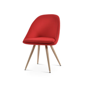 Soho Concept Avanos Star Dining Chair - Customizable Steel Bases, Luxurious Upholstery & 10-year Guarantee! Natural,Red  Soho-concept-dining-chair-00994