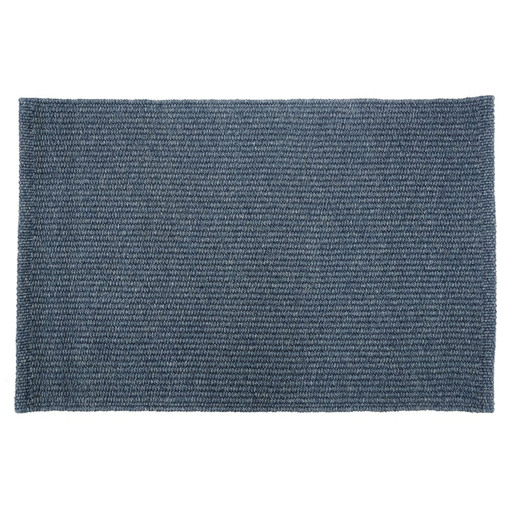 Trans Ocean Liora Manne Avalon Durable Indoor/Outdoor Area Rug With Elegant Texture For Casual Spaces Navy Polypropylene Avo23671033