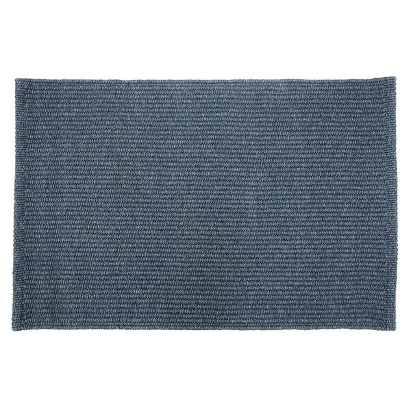 Trans Ocean Liora Manne Avalon Durable Indoor/Outdoor Area Rug With Elegant Texture For Casual Spaces Navy Polypropylene Avo23671033