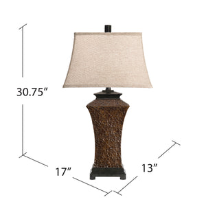 Yorkshire Resin Table Lamp AVP1059UCOSNG Evolution by Crestview Collection