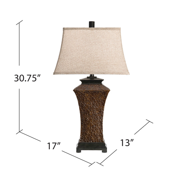 Yorkshire Resin Table Lamp AVP1059UCOSNG Evolution by Crestview Collection