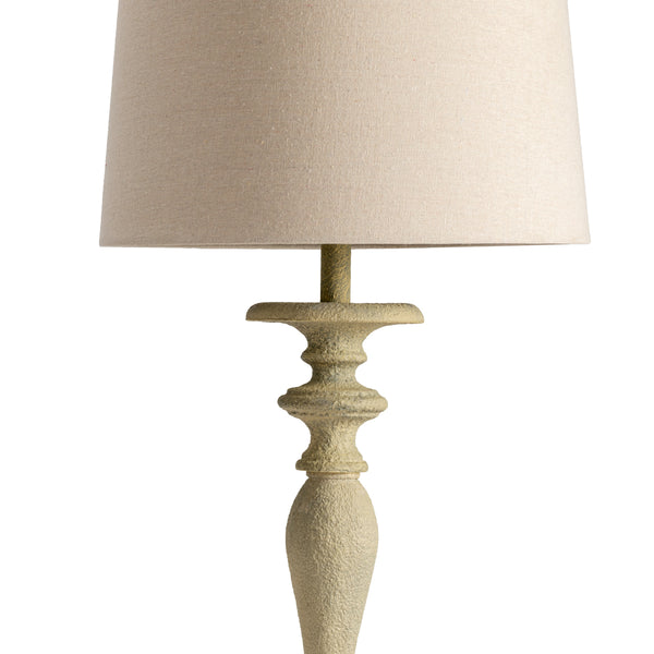 Lisburn Resin Floor Lamp AVP448GYSNG Evolution by Crestview Collection