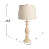 Dorset Resin Table Lamp AVP762TZKSNG Evolution by Crestview Collection