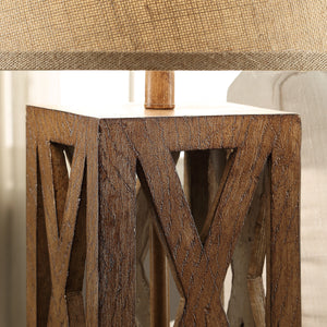 Cambria Resin Table Lamp AVP777SNG Evolution by Crestview Collection