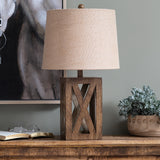 Cambria Resin Table Lamp AVP777SNG Evolution by Crestview Collection