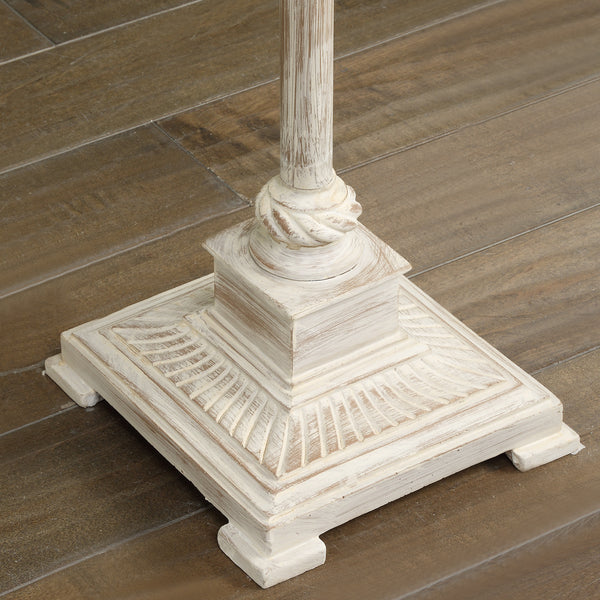 Castlebury Resin Floor Lamp AVP968UCASNG Evolution by Crestview Collection