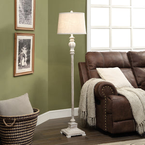 Castlebury Resin Floor Lamp AVP968UCASNG Evolution by Crestview Collection