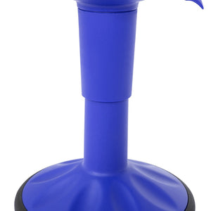 English Elm Carter Adjustable Height Active Stool for Kids - Enhances Focus and Posture in Classrooms and Homes Blue AY-9001S-BL-GG