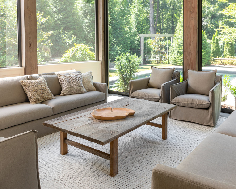 Azalea AZA-2326 5' x 7'6" Handmade Rug AZA2326-576  Light Beige, Black, Light Gray Surya