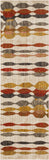 Acoustic Ginger 2' 4" x 7' 10" Area Rug Karastan Rugs