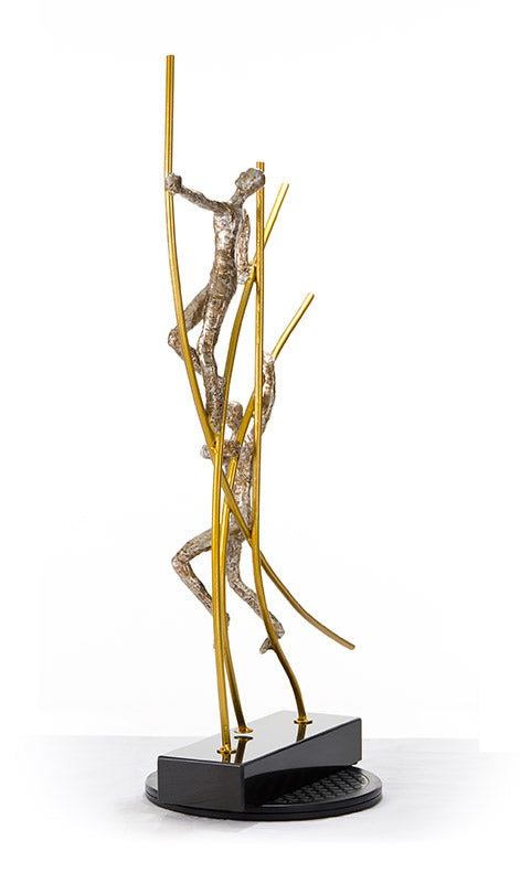 Vig Furniture Sz0238 Elegant Modern Bronze Acrobats Sculpture - Unique Design, Sturdy Craftsmanship For Decor Bronze  Vgthsz0238-brz
