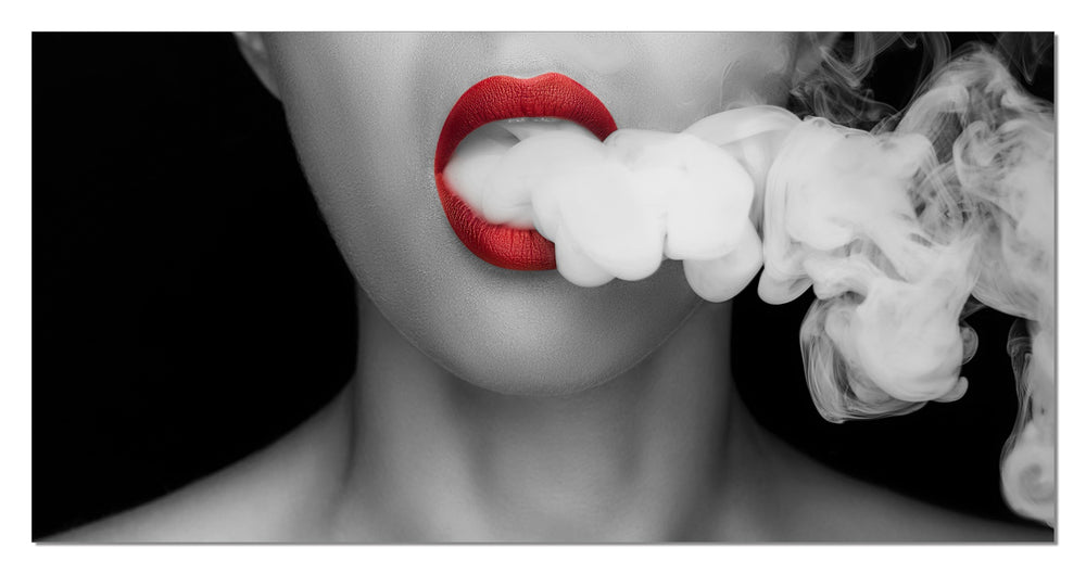 Wall Art Smoke SB-61956 - Premium Acrylic Canvas Décor for Stunning Room Transformations 47"x94"