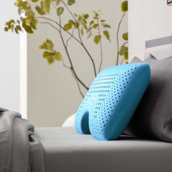 Malouf Shoulder Zoned Gel Activedough™ Pillow - Ultimate Comfort With Cooling Technology For Side Sleepers   Zzqqscmpadzg